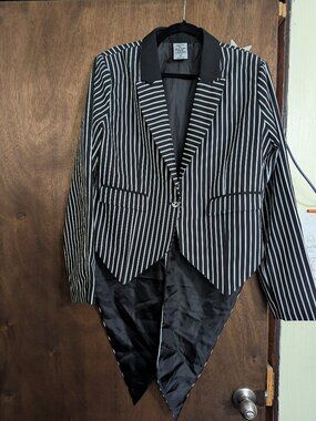 The Nightmare Before Christmas Suit Jacket with Coattails